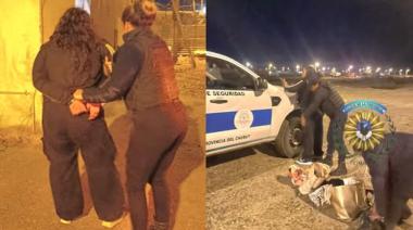 Vio el patrullero, tiró dos reposeras y escapó: detuvieron a una joven en Km 8