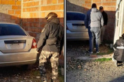 La Policía allanó una vivienda y encontró el vehículo escondido