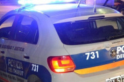 Lo pescaron queriendo abrir un auto y terminó escondido entre los árboles