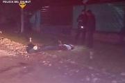 Lo dejó tirado y sangrando: pelea en plena calle terminó con un detenido