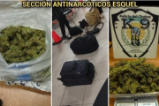 Lo delató el scanner, el perro y... la balanza digital: intentó pasar con marihuana y quedó pegado