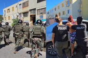 Operativo policial en Trelew: una mujer detenida con intervención de grupos especiales