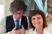 Bullrich se mostró con Milei y habló de “cambios profundos” mientras la CGT prepara un paro